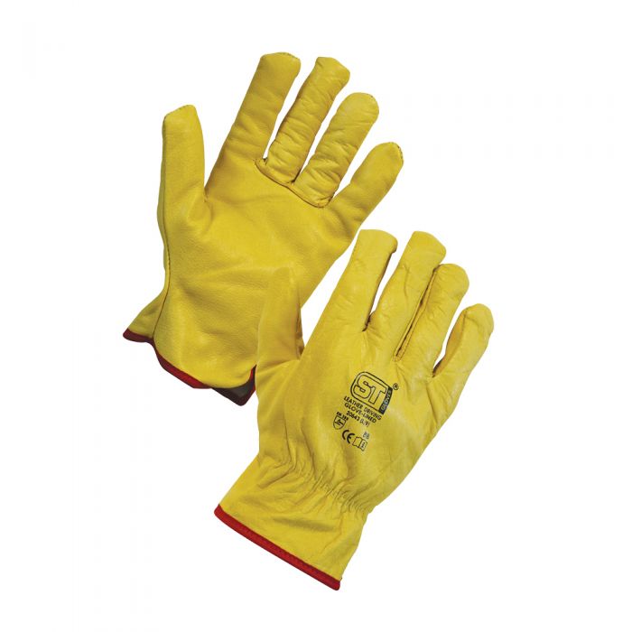 Leather Driving Gloves (Pair) - PPE Supplies Direct