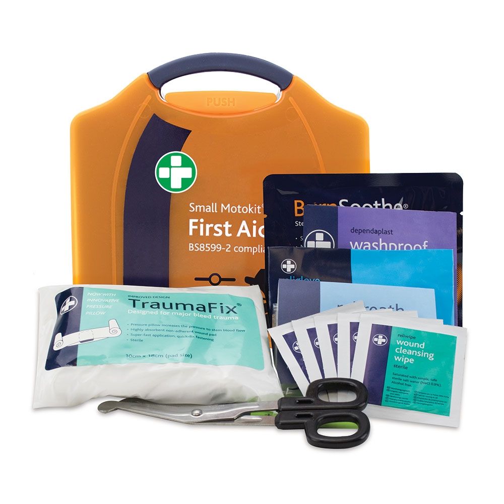 Small Vehicle First Aid MotoKit - PPE Supplies Direct