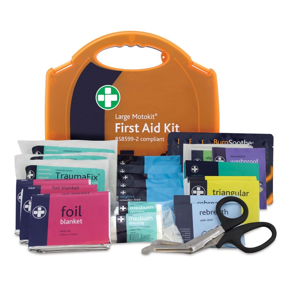 Large Vehicle First Aid MotoKit - PPE Supplies Direct