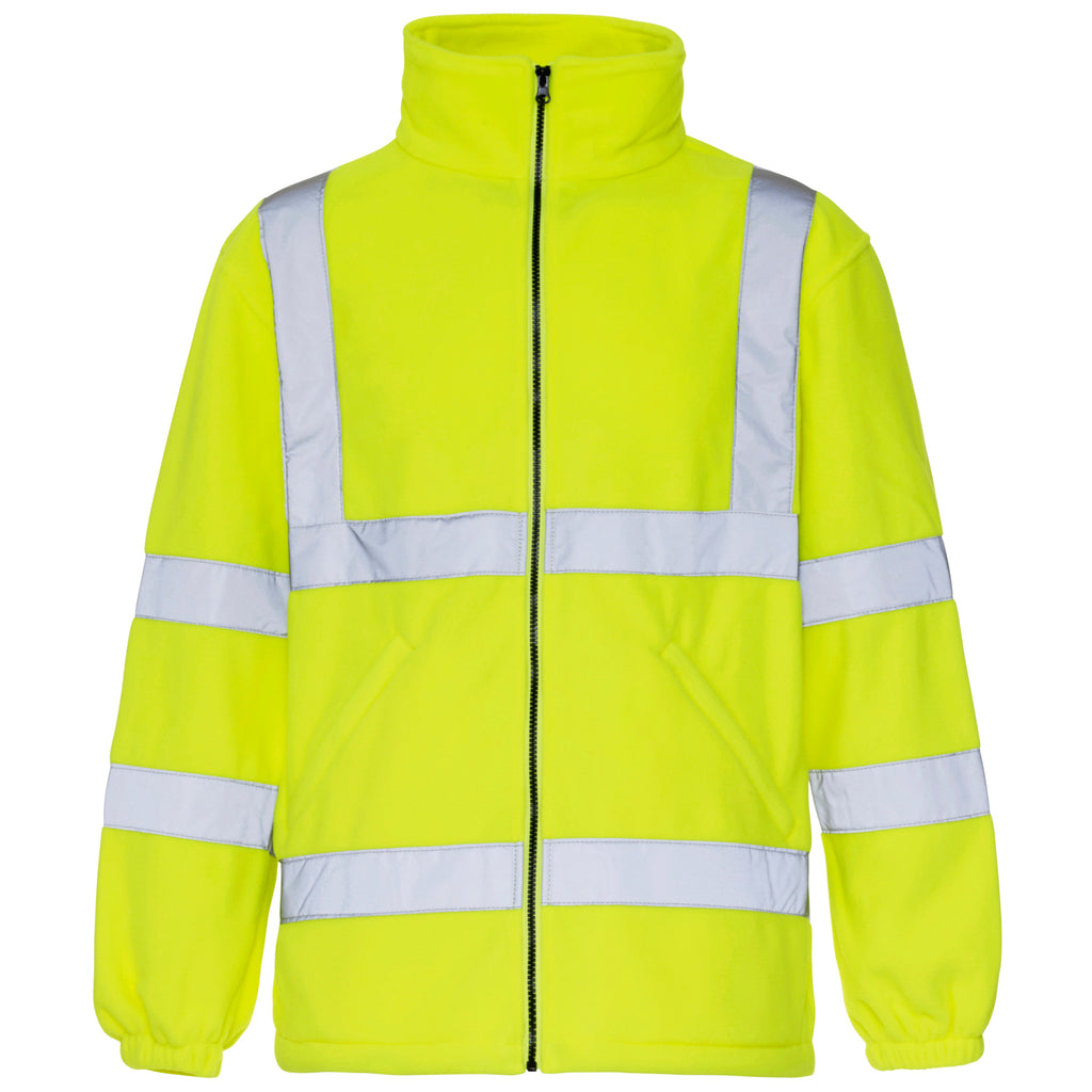 Hi Vis Fleece Jacket - PPE Supplies Direct