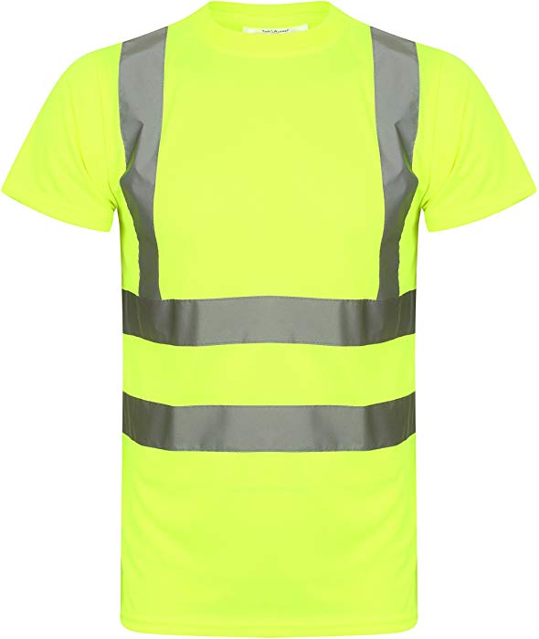 Kapton Hi-Vis Crew Neck T-Shirt - PPE Supplies Direct