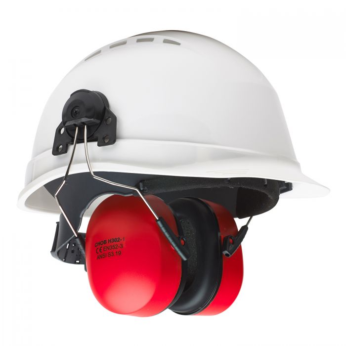 Helmet Mounted Ear Defenders - PPE Supplies Direct