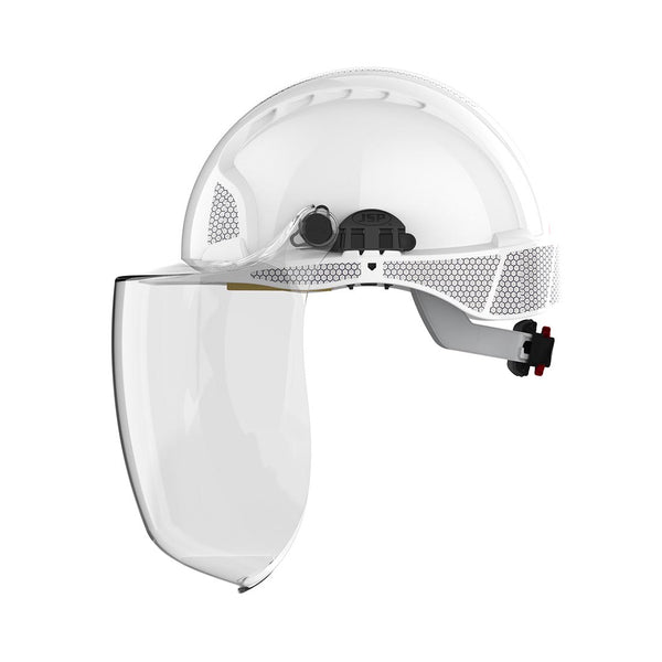 EVO5 Olympusreg Linesman Helmet - EVOGuardreg C5-MAX Industrial Visor - PPE Supplies Direct