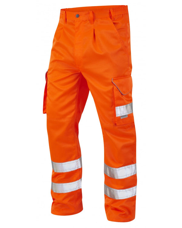 BIDEFORD ISO 20471 Cl 1 Poly/Cotton Cargo Trouser - PPE Supplies Direct
