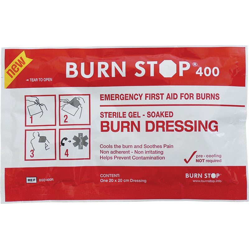Burn Stop Burn Dressing, 20x20cm - PPE Supplies Direct