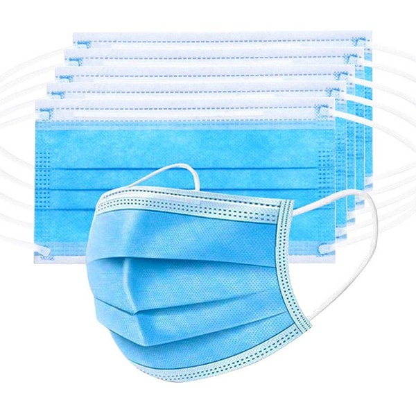 Disposable 3ply Non-Medical Face Mask 50 Pack - PPE Supplies Direct