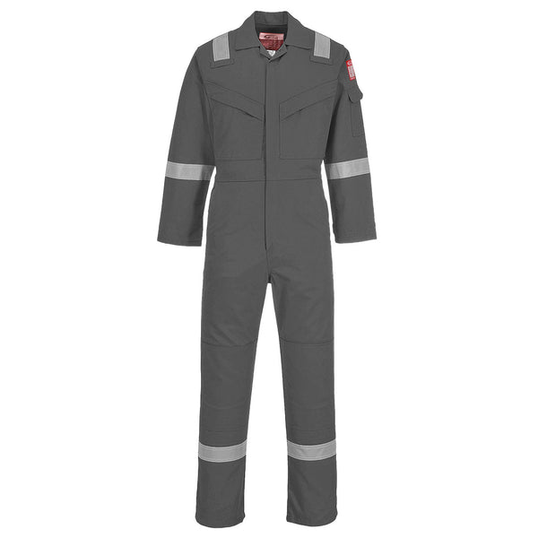 Flame Resistant Super Light Weight Anti-Static Coverall 210g - PPE Supplies Direct