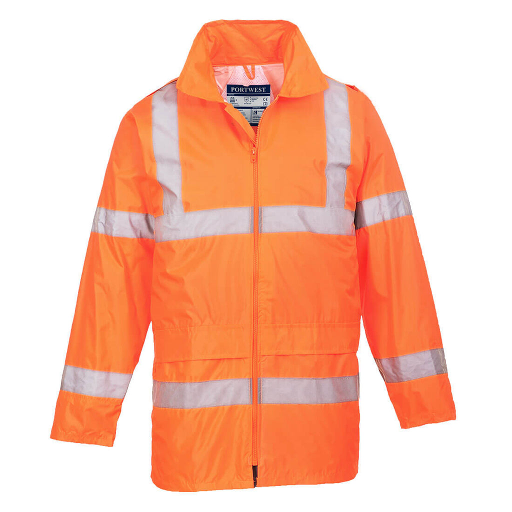 Hi-Vis Rain Jacket - PPE Supplies Direct