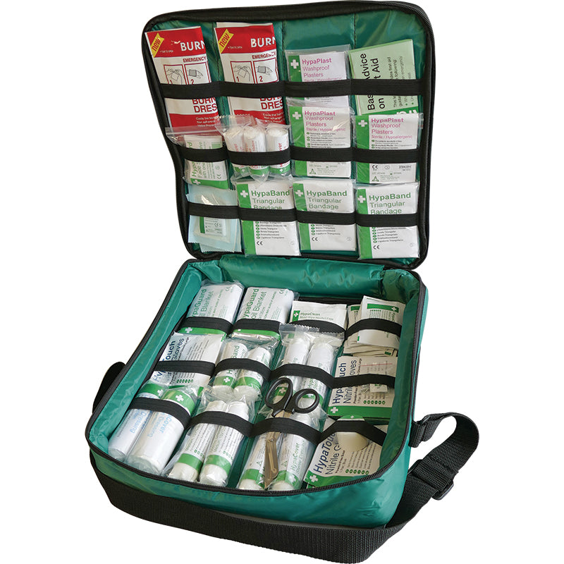 First Response First Aid Kit BS 8599 Compliant, Large - PPE Supplies Direct