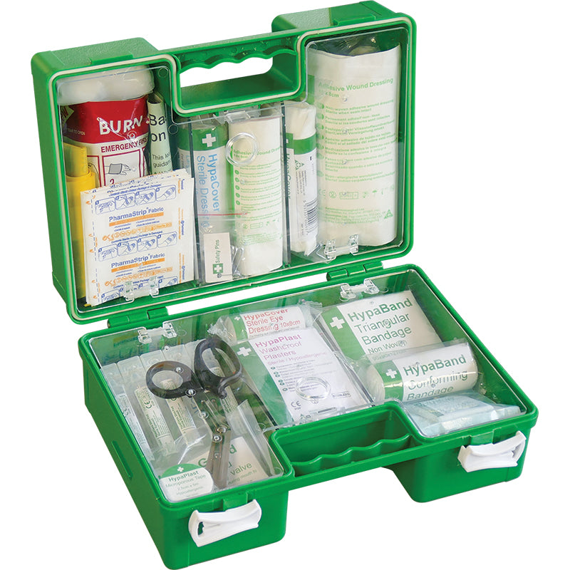Industrial High-Risk First Aid Kit BS 8599 Compliant, Small - PPE Supplies Direct