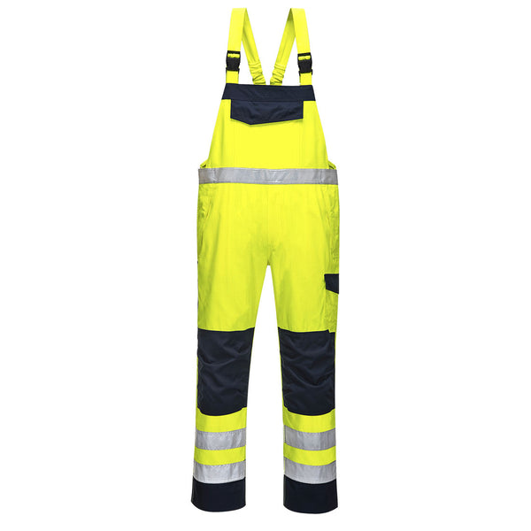 Hi-Vis Modaflame Bib and Brace - PPE Supplies Direct