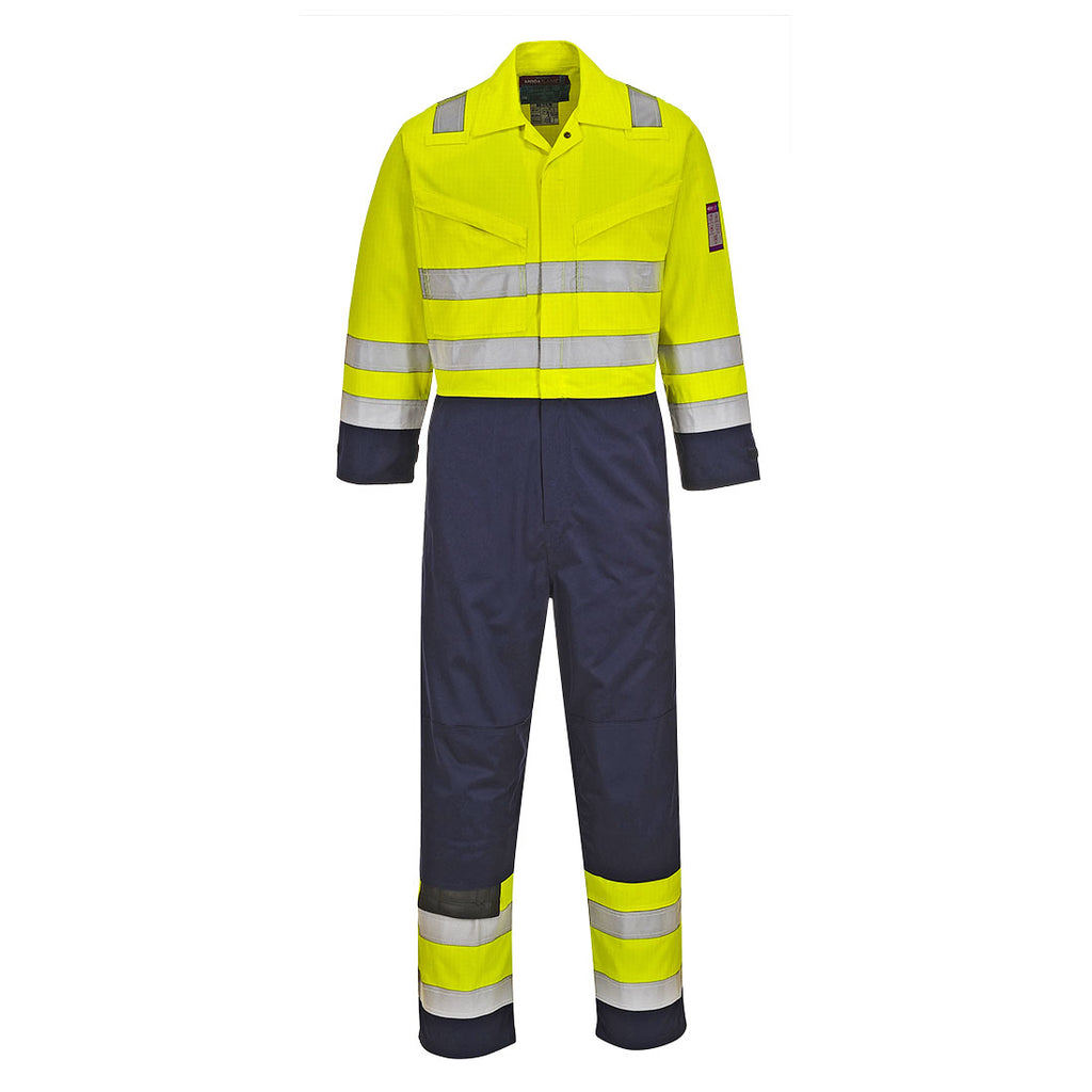 Hi-Vis Modaflame Coverall - PPE Supplies Direct