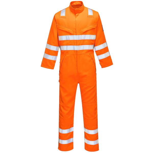 Modaflame RIS Orange Coverall - PPE Supplies Direct