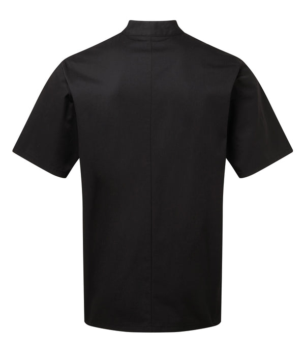 Premier Essential Short Sleeve Chef's Jacket - PPE Supplies Direct