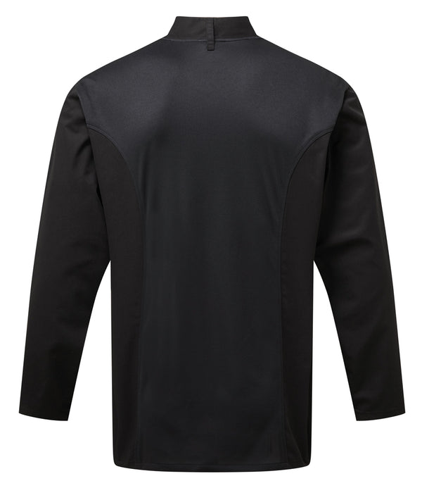 Premier Coolchecker® Long Sleeve Chef's Jacket - PPE Supplies Direct