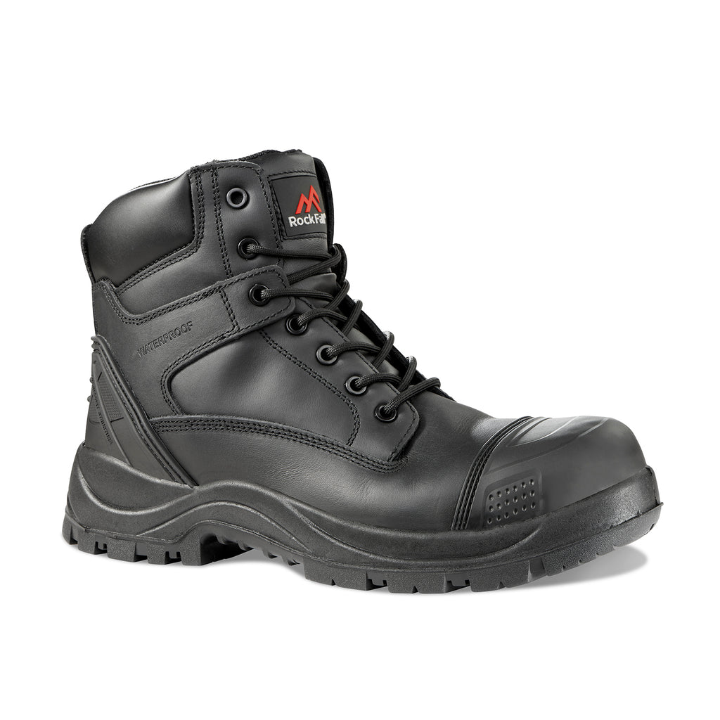 Rock Fall RF460 Slate Waterproof Safety Boot - PPE Supplies Direct