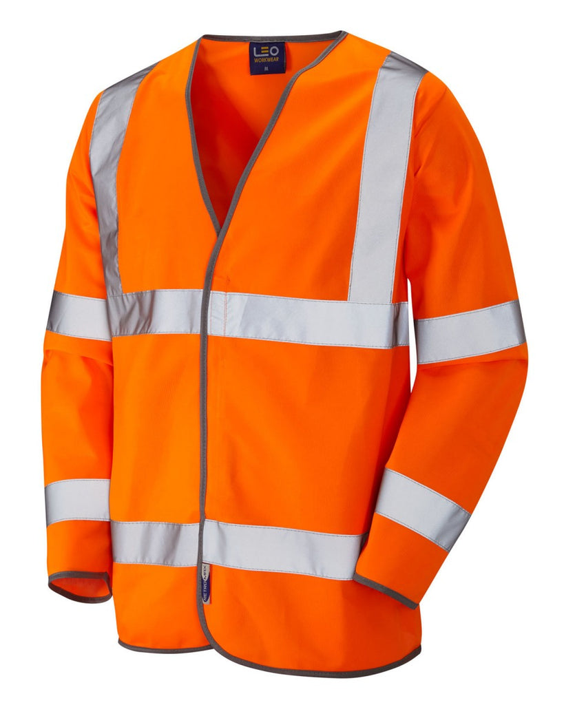 SHIRWELL ISO 20471 Cl 3 Sleeved Waistcoat - PPE Supplies Direct