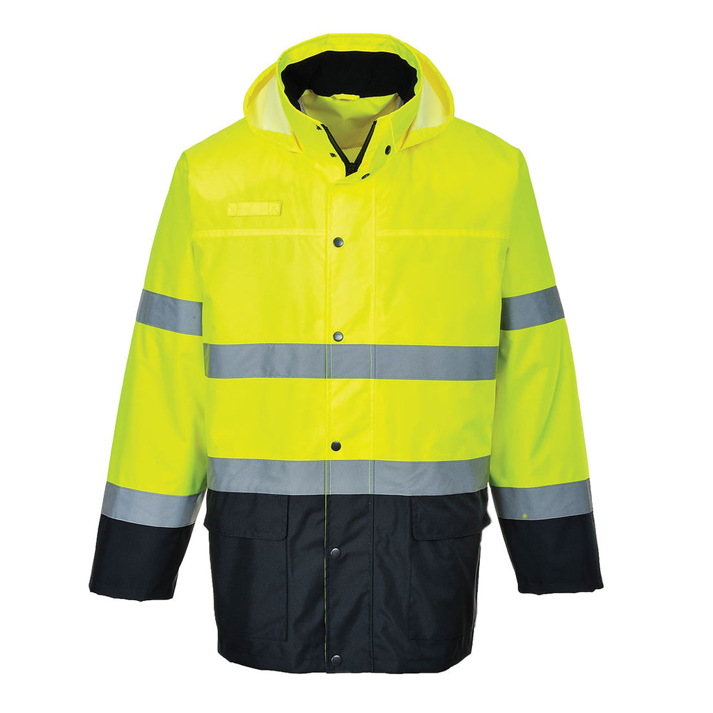 Lite Two-Tone Traffic Jacket - PPE Supplies Direct