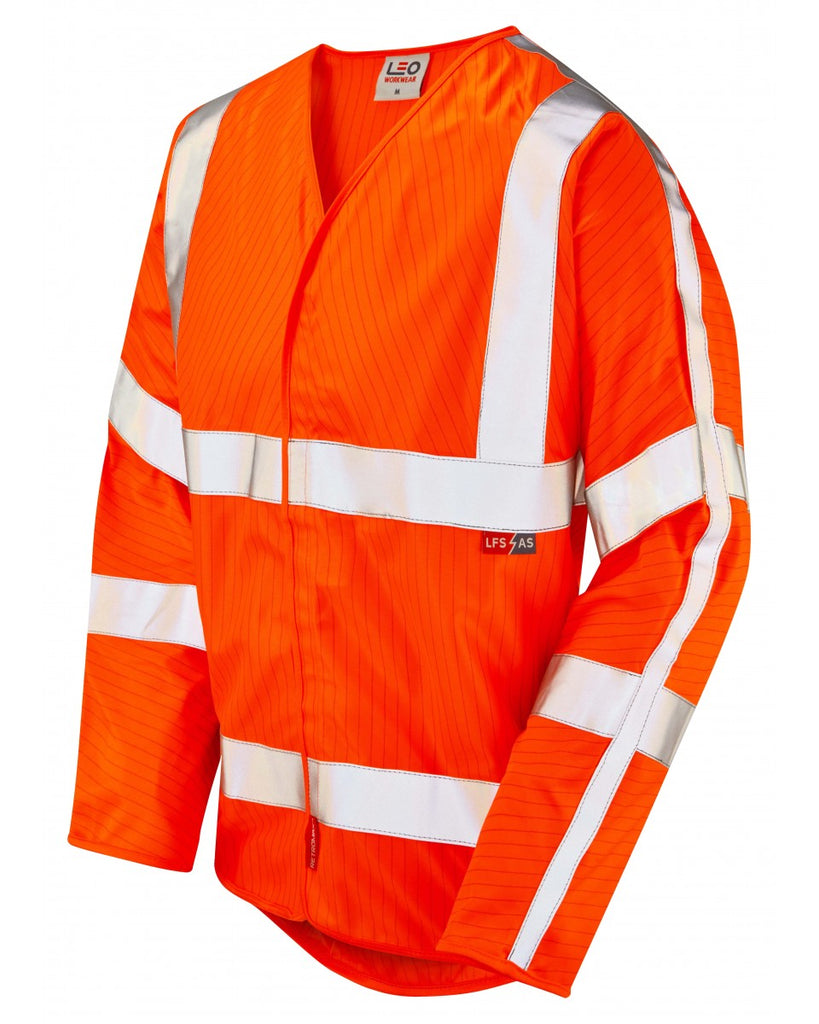 MESHAW ISO 20471 Cl 3 LFS Sleeved (EN 14116/EN 1149) - PPE Supplies Direct