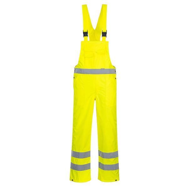 Hi-Vis Bib & Brace - Unlined - PPE Supplies Direct
