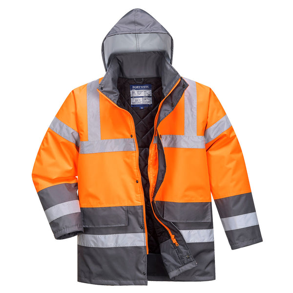 Hi-Vis Two Tone Traffic Jacket - PPE Supplies Direct