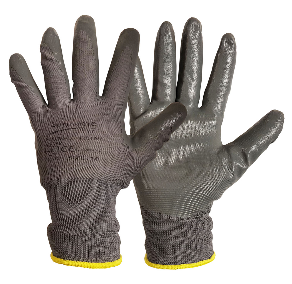 Nitrile Foam Coated Glove 103NF - PPE Supplies Direct