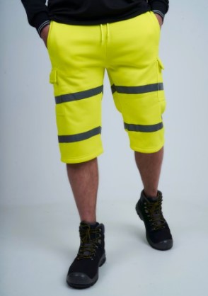 Kapton High Vis Combat Fleece Shorts - PPE Supplies Direct