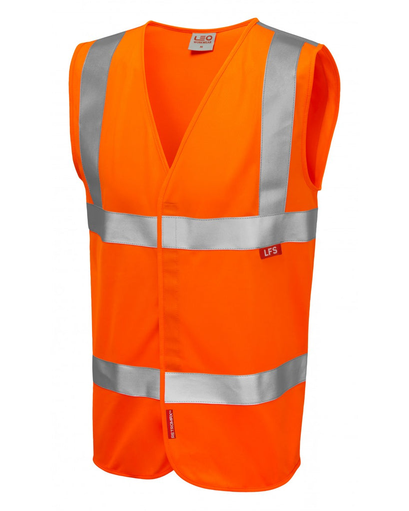 MILFORD ISO 20471 Cl 2 LFS Waistcoat (EN 14116) - PPE Supplies Direct