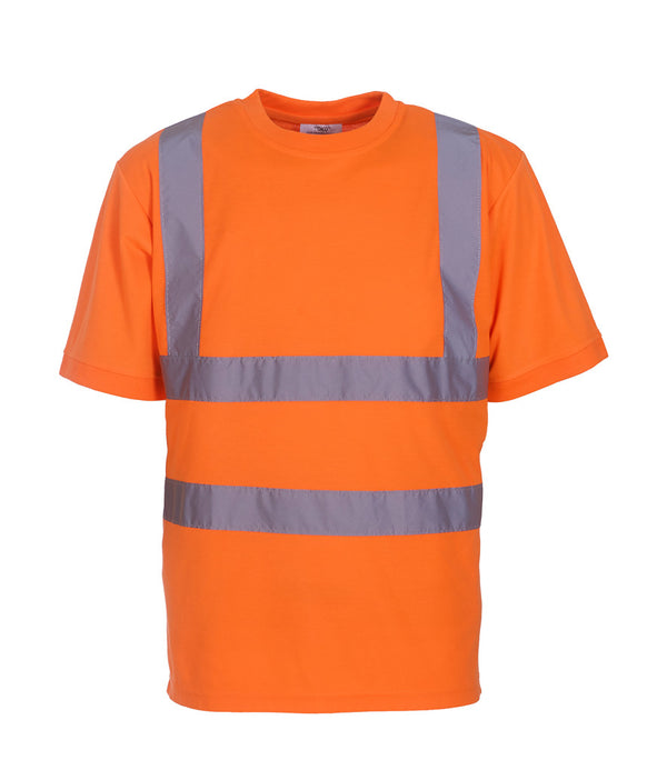 Yoko Hi-Vis Short Sleeve T-Shirt - PPE Supplies Direct