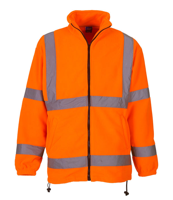Yoko Hi-Vis Heavyweight Fleece Jacket - PPE Supplies Direct
