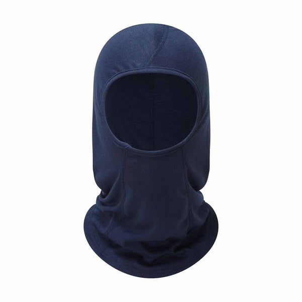 Navy Blizzard thermal hijab with front opening.