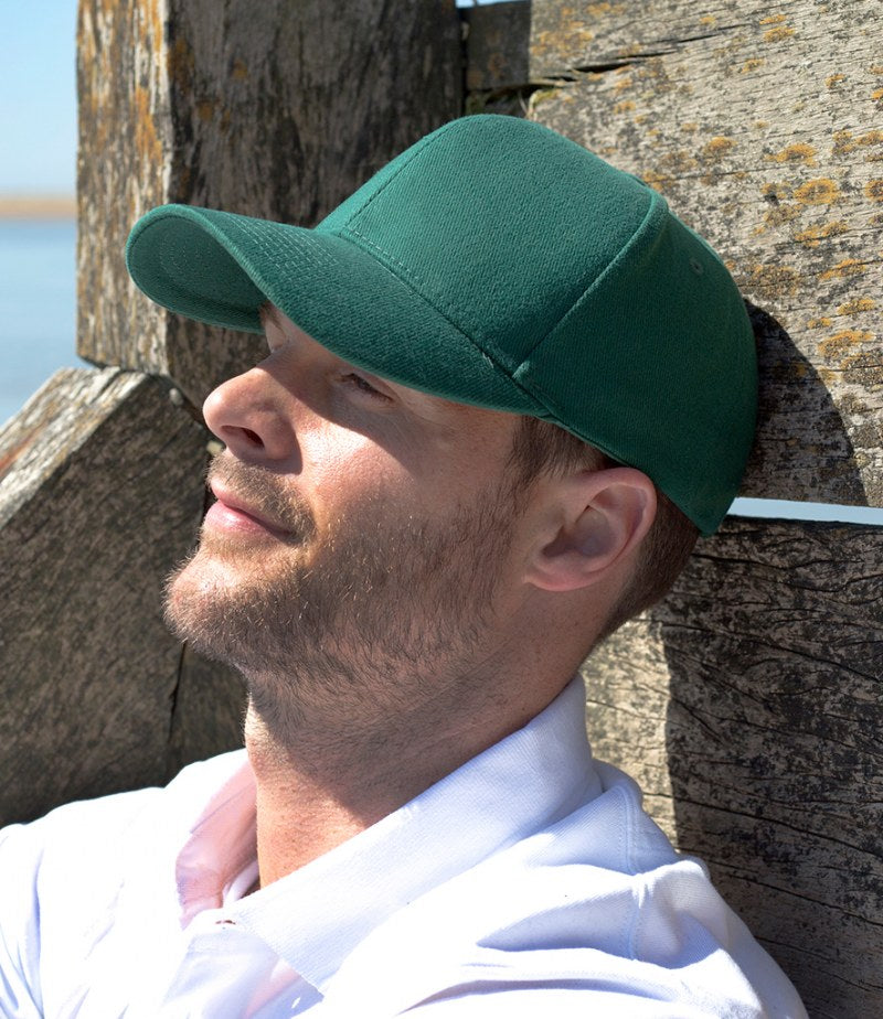 Result Pro-Style Heavy Brushed Cotton Cap - PPE Supplies Direct