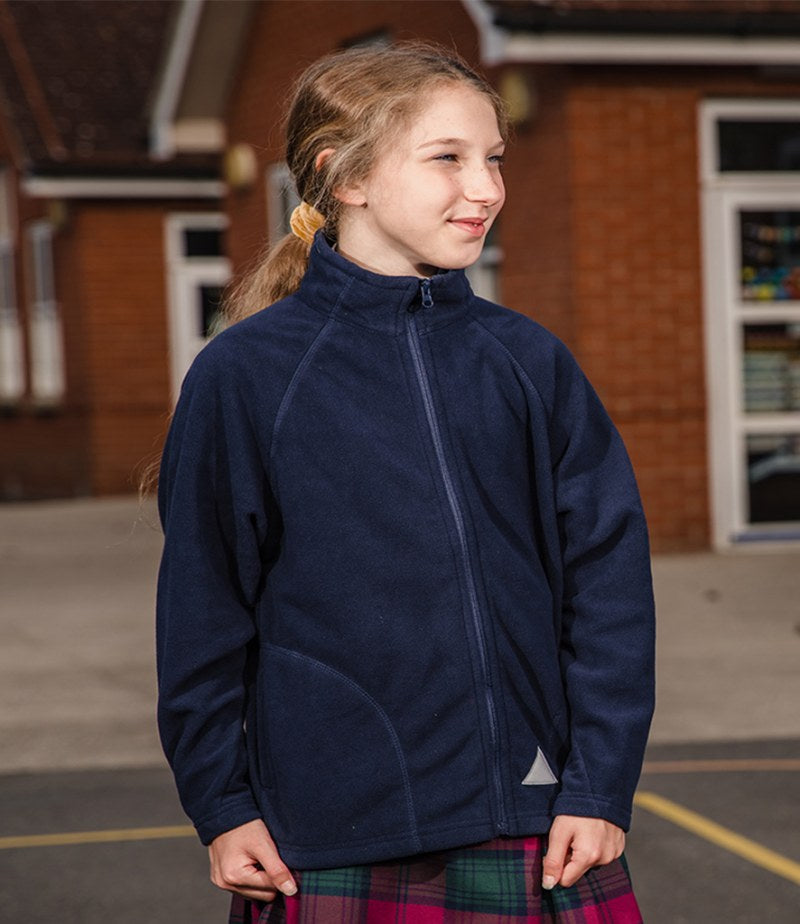 Result Core Kids/Youths Micro Fleece Jacket - PPE Supplies Direct