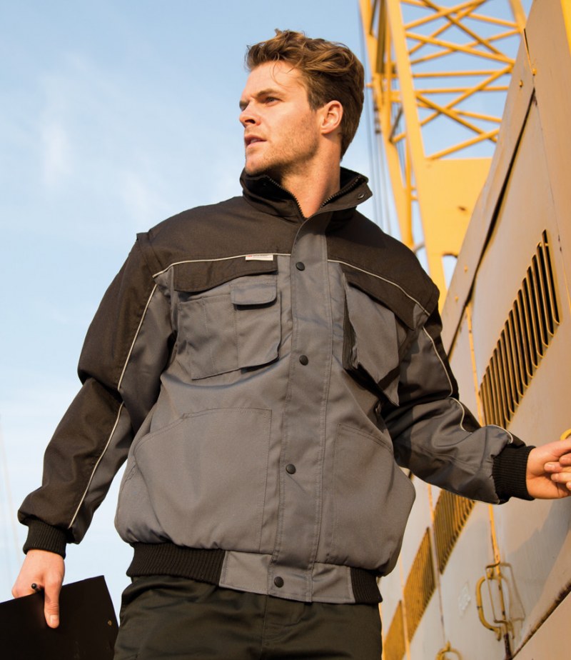 Result Work-Guard Zip Sleeve Heavy Duty Jacket - PPE Supplies Direct