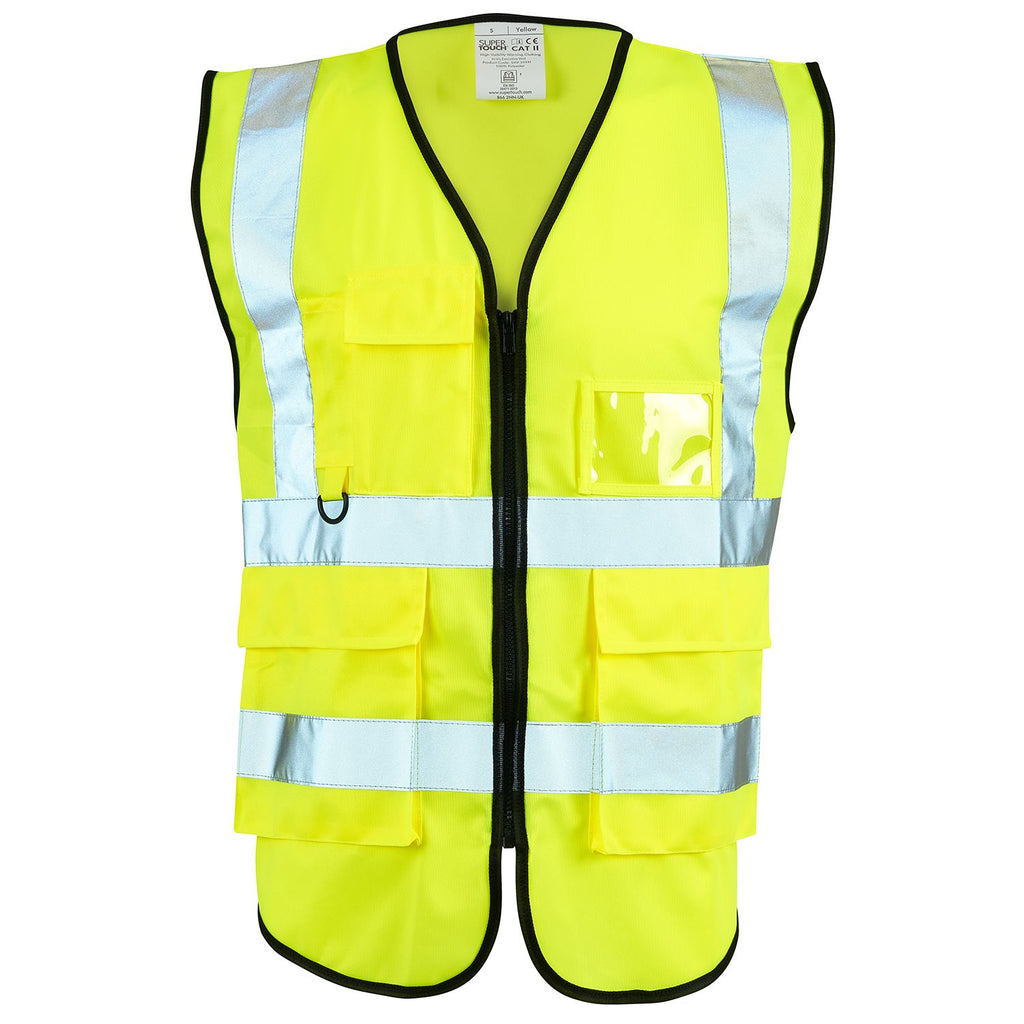 Supertouch Hi Vis Executive Vest - PPE Supplies Direct